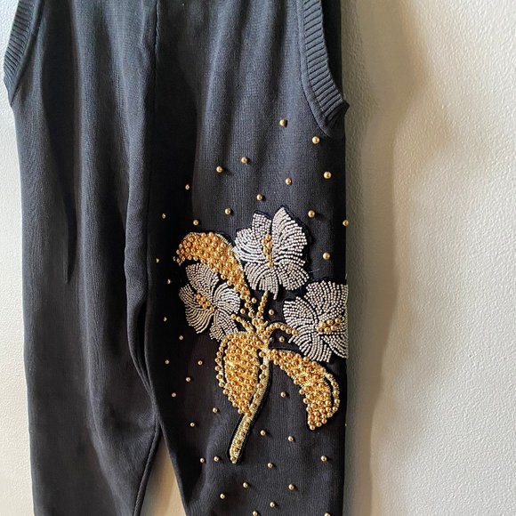 2-piece Embellished Knitwear Tracksuit Set - Picture 11 of 13